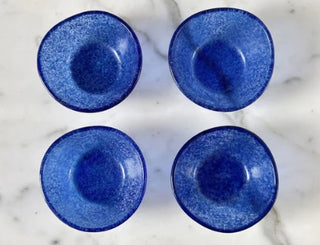 Pre Order Set of 4 Glass Dipping Bowls, 2 Color Options
