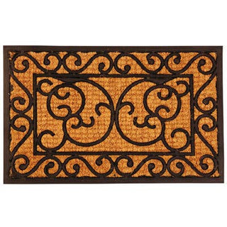 Rectangular Doormat, Rubber/Coir - Small