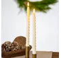 2pc LED Twist Taper Candles, 3 Color Options