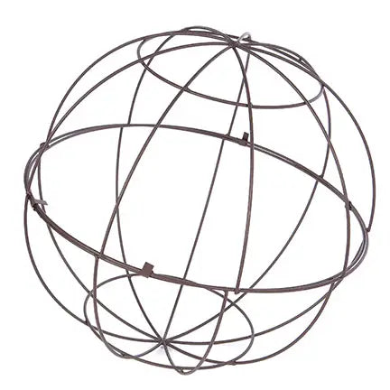 Round Metal Wire Topiary, Size Options