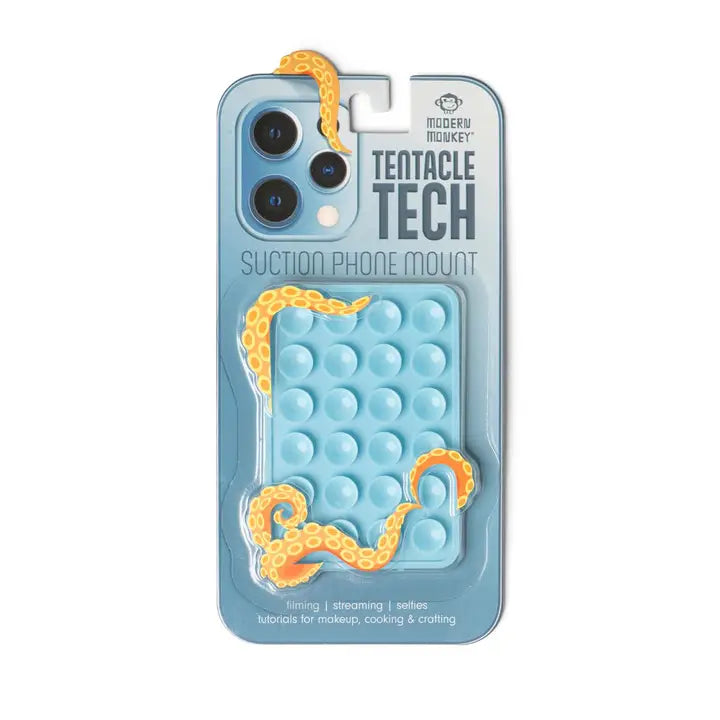 Modern Monkey Tentacle Tech Suction Phone Mount, Color Options