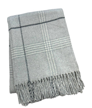 Pre Order Windowpane Plaid Throw