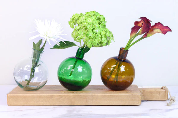 Sphere Bud Vase, Color Options