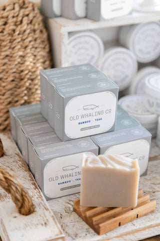Pre Order Bamboo & Teak Bar Soap