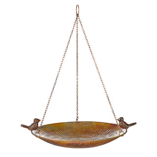 Eco-Iron Hanging Birdbath