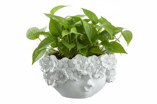 5" Garden Flower Lady Planter