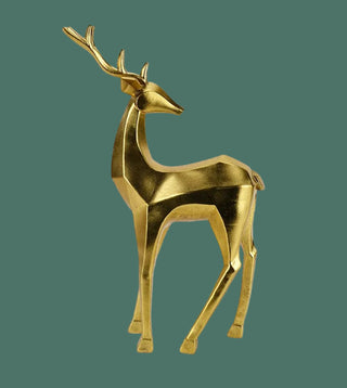 Gold Deer Figurine, 2 Style Options