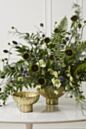 Golden Shine Footed Bowl, 2 Size Options