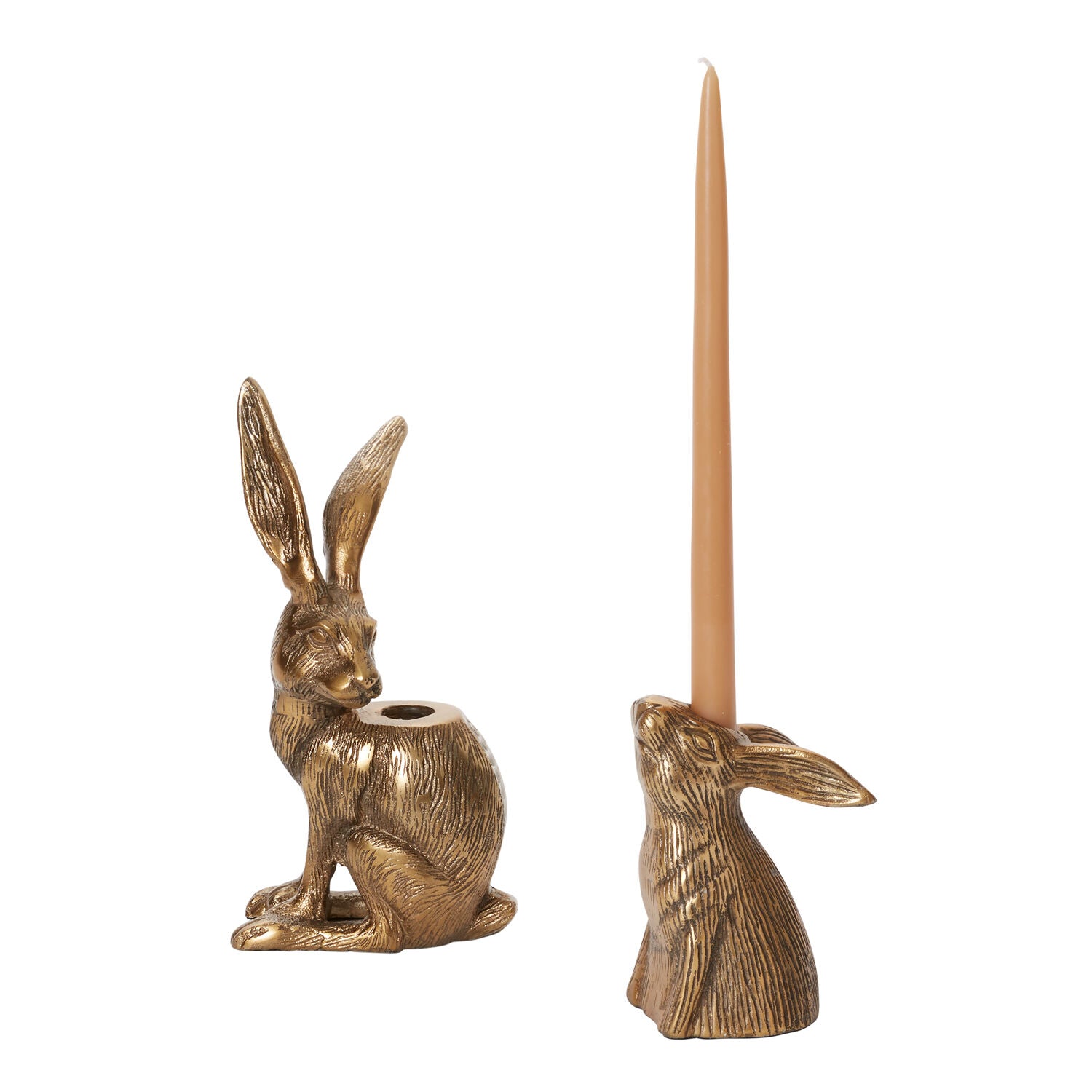 Halcyon Hare Candle Holder, Size Options