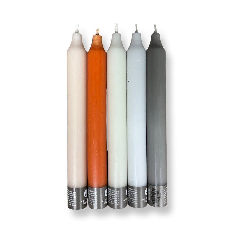 7” Short Taper Candles- Color Options