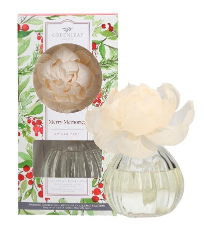 Greenleaf Flower Diffuser, Scent Options