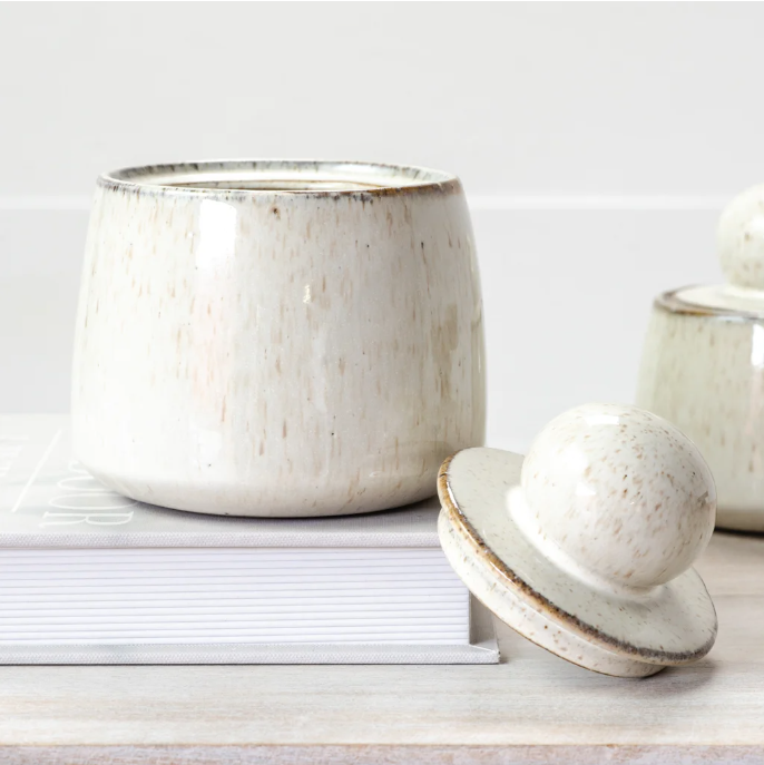 Ceramic Stash Pot, Size Options