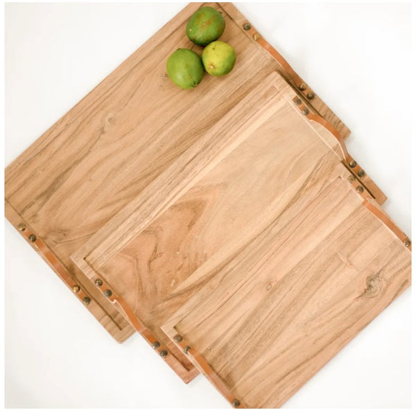 Wood Serving Trays, Assorted Sizes