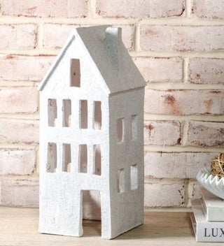 Pre Order 15.7" White Terracotta House
