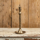 Gold Farmhouse Taper Candlestick, Size Options