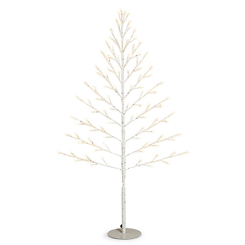 Birch Lighted Flat Tree, Size Options