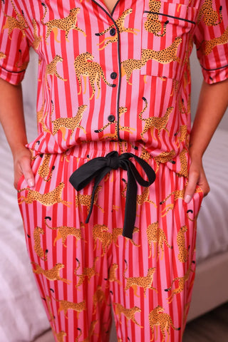 Savanna Soiree Ruffle Pajama Set