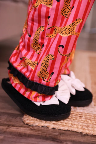 Savanna Soiree Ruffle Pajama Set