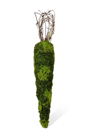 Faux Moss Carrot, Size Options