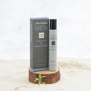Rollerball Cologne for Men (5 mL) with Free Bar Soap by Mixologie