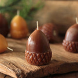 Scented Acorn Candle, Set of Two