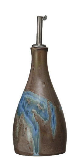 10 oz. Stoneware Oil Cruet, Style Options