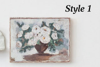 Botanical Flower Canvas , 2 Style Options