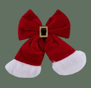 Santa Bow with Buckle