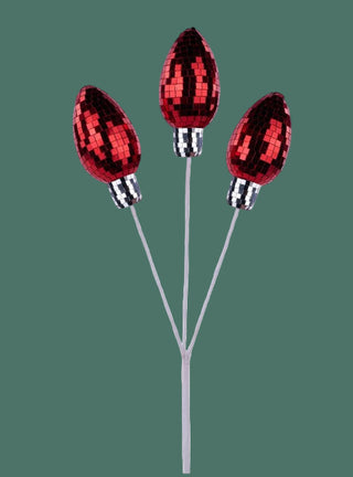 16.75"L Mirror Light Bulb Pick x 3