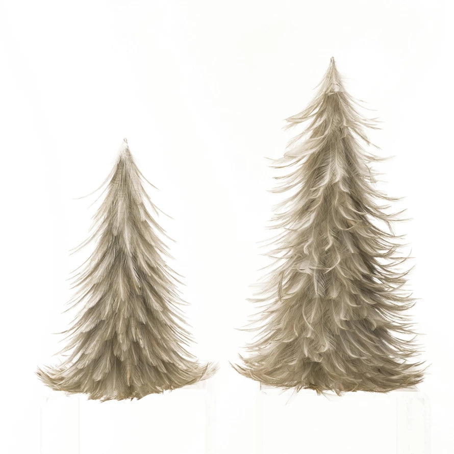 Feather Trees, Set of Two, Color Options