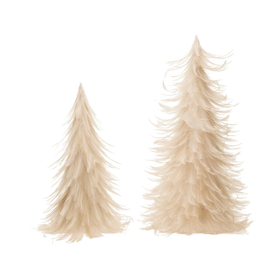 Feather Trees, Set of Two, Color Options