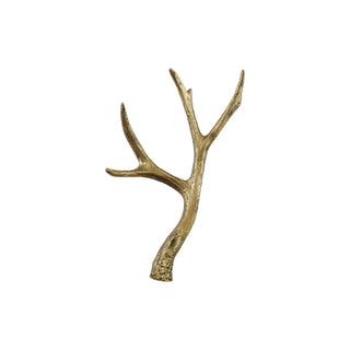 Distressed Gold Cast Iron Antler