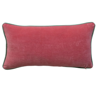 Santa's Reindeer Lumbar Pillow