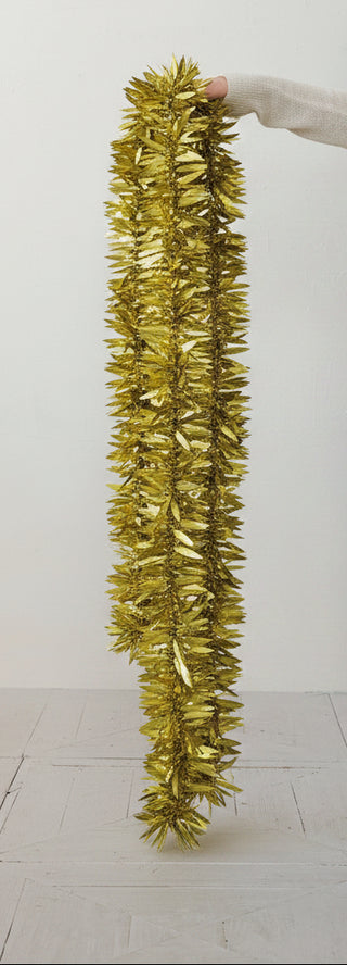 Gold Finish Foil Leaf Garland