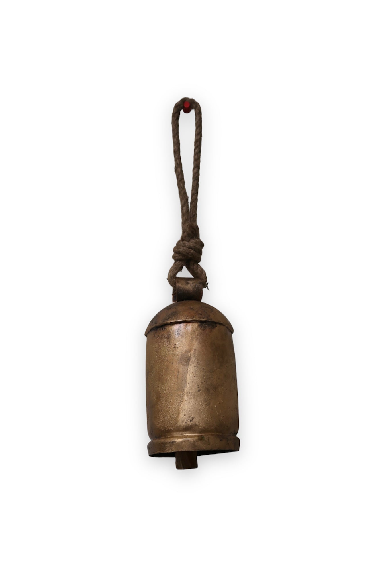 Iron with Jute Cow Bell, 3 size options.