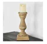 Wooden Candle Holder, Two Size Options