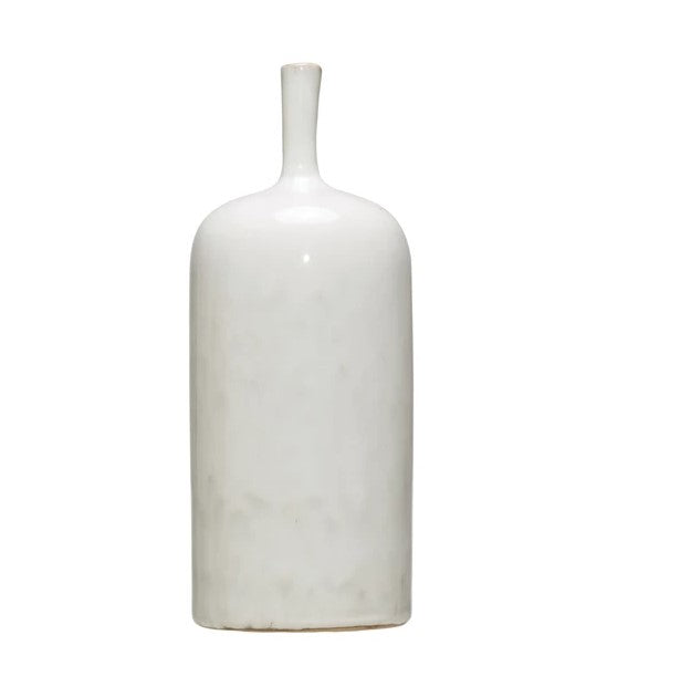 Stoneware Vase with Glaze, Assorted Sizes