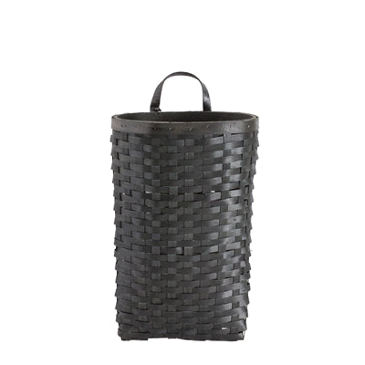 Black Wall Basket, Size Options