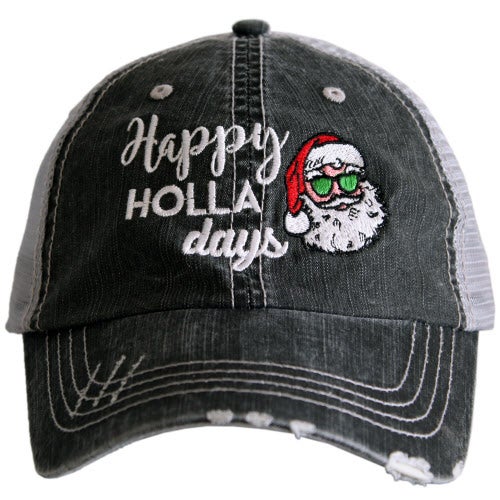 Happy Holla Days Trucker Hat