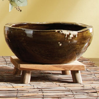 LOT #201 - Higgins Teak Stand - 2 Sizes