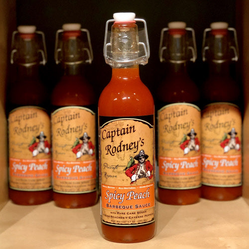 Spicy Peach BBQ sauce