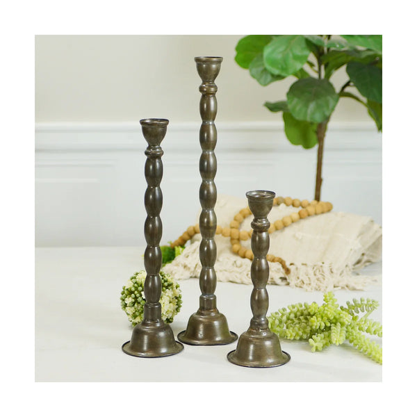 Metal Taper Candle Holder, Assorted Sizes